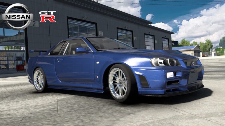 Nissan GTR R34 ETS2 Mod