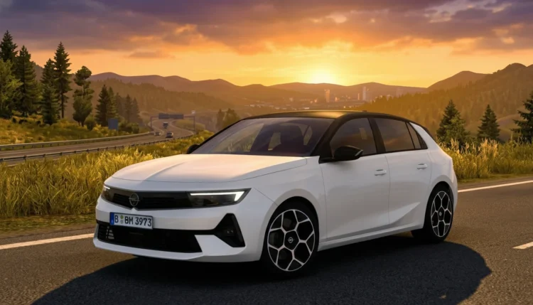 Opel Astra 2024 1.3 1.58x ETS2 Mod